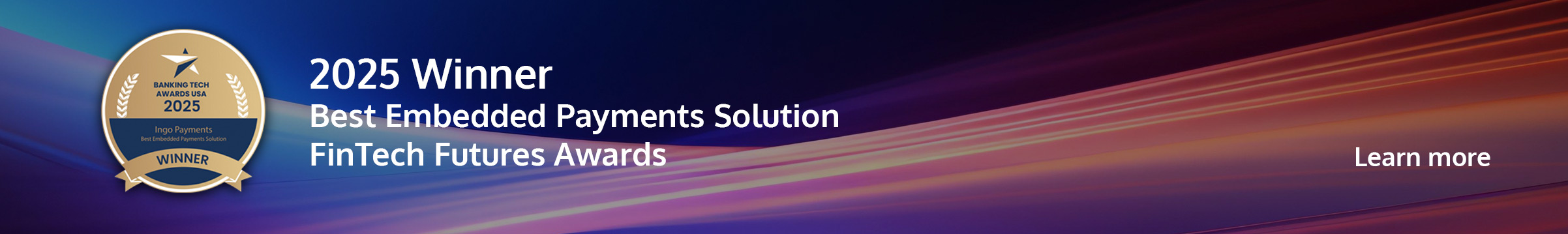2025 Winner: Best Embedded Payments Solution